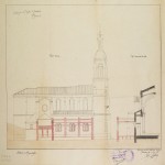Chantier de construction de l'Eglise de Gardouch, Itié et Galan. 16 mars 1899..jpg